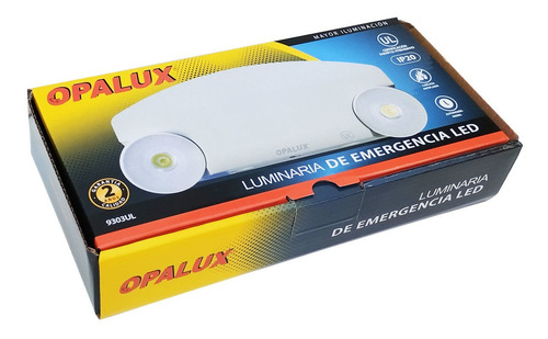 Lámpara De Emergencia Led 9303ul Opalux
