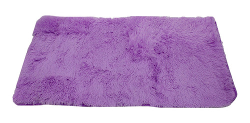 Alfombra Peluda Tapete Pelo Alto 1,8 Mt X 1,20 Mt Living -
