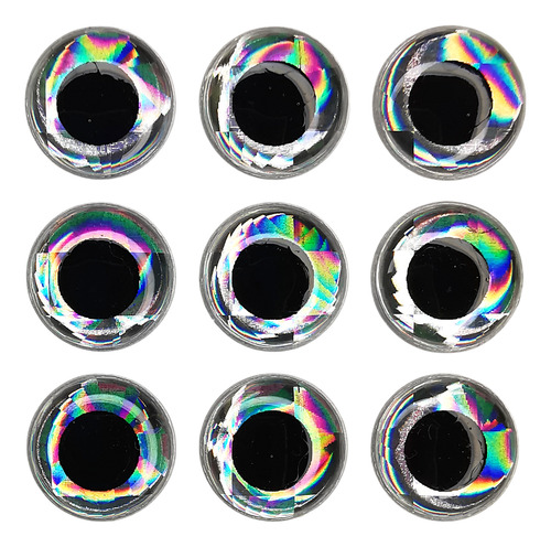 Ojos Epoxy 3d, Ø 7mm. Atado De Moscas. Fly Tying. Plateado