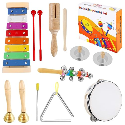 Set De 13 Instrumentos Musicales, Mejores Regalos Niño...