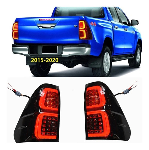 Faros Posteriores Full Led Toyota Hilux 16-20 Oferta!!!!!!!!