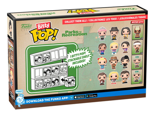 Funko Bitty Pop Parks & Rec - Goddess 4 Pack
