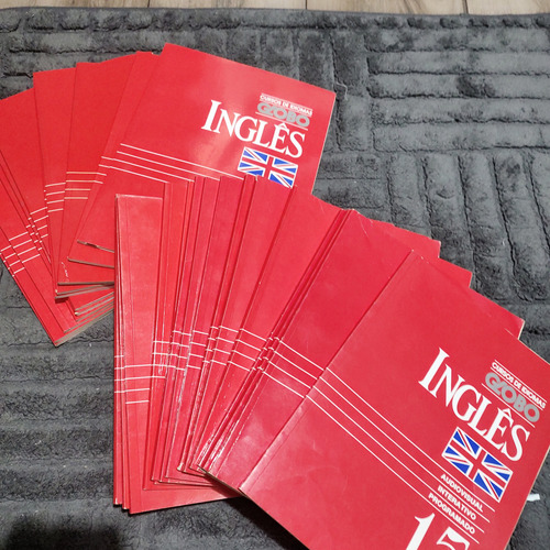 Curso De Idiomas Globo - Inglês *26 Livros + 26 Fitas K7 (Usado)