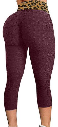 Pantalones De Yoga Con Estampado A La Moda Para Mujer, Talla