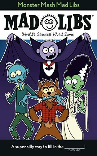 Book : Monster Mash Mad Libs Worlds Greatest Word Game -...