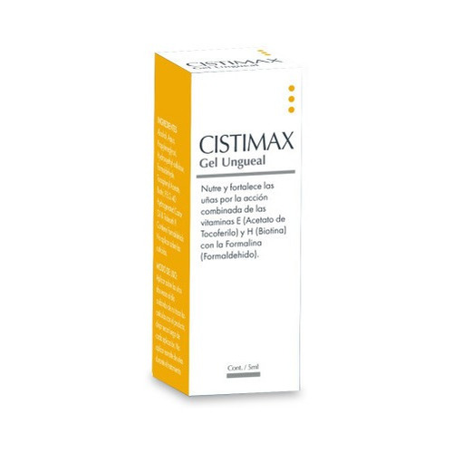 Cistimax Gel Fortalecedor Ungueal X 5 Ml