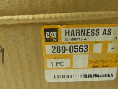 Cat 289-0563 D24m08y12p4752 Wiring Harness New
