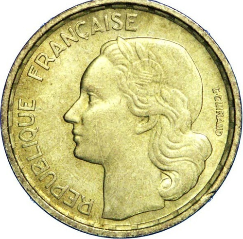 Moneda Francia 10 Francos 1957