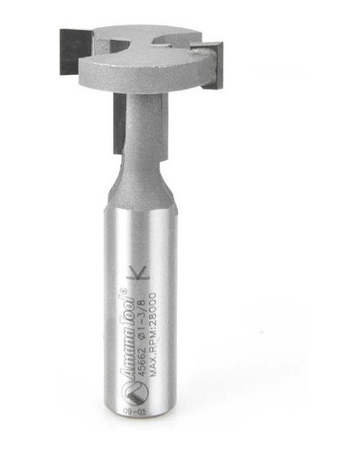 Amana Tools456621-3/8 D X 7/8 Ch X 1/2 Inch Shk fresa Bro