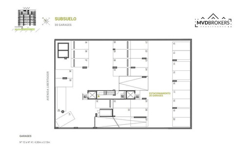 Imagen 14 de 21 de 01 Libertador | Venta Apartamento 2 Dormitorios A Estrenar Sobre Libertador | Aguada | Inversión Vivienda Promovida | Financiación | En Obra - Estrena 2022