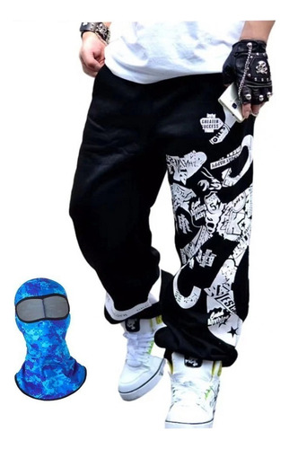 Pantalones De Hip Hop Sueltos De Talla Grande For Hombre