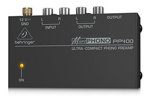 Behringer Microphono Pp400 Preamplificador De Audio Ultra