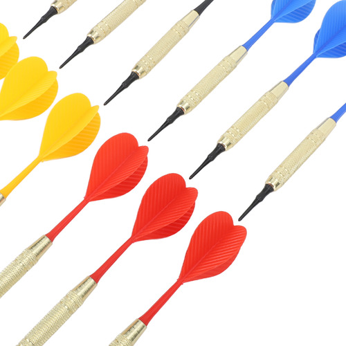 Set Darts: Dardos Deportivos Con Punta Blanda Y Mango De Hie