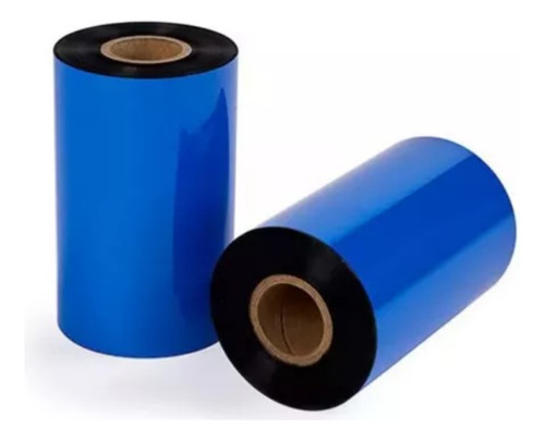 Pack 6 Unidades Ribbon De Resina Premium Out Negro 110x70m Para Impresoras De Etiquetas Honeywell Zebra Tsc Hprt Nexuspos 3nstar Argox Hasar Sato Datamax Xprinter
