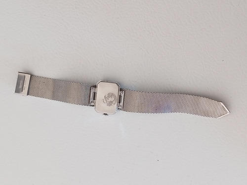 Reloj Timex Raro De Cuerda Dama Para Reparar Plateado (Usado)