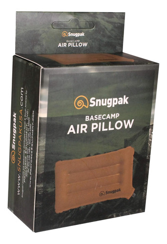 Snugpak Basecamp Ops Air Pillow, Almohada De Viaje Compacta 