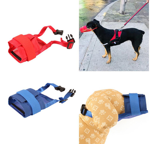 2pack Ajustable Perro Saliente Para Ladrar Mordiendo