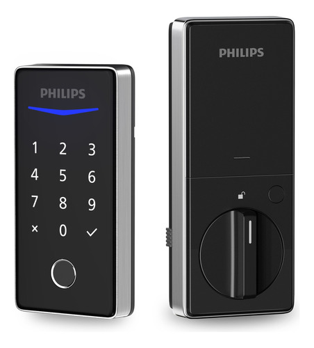 Cerradura Philips Inteligente Teclado Y Huella 