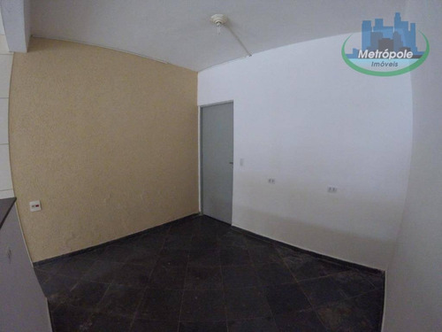 Imagem 2 de 11 de Casa Com 1 Dormitório Para Alugar, 40 M² - Parque Santos Dumont - Guarulhos/sp - Ca0102