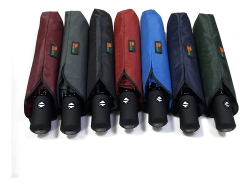 Umenice Paraguas De Viaje A Prueba De Viento Compacto Automático Abierto Cierre Pequeño Paraguas Plegables Ajuste Golf Mochila Mochila Resistente Al Viento Para Hombres Y Mujeres Viajeros (ac306bur)