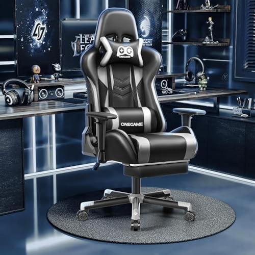 Onegame Silla De Juegos Con Reposapiés, Silla De