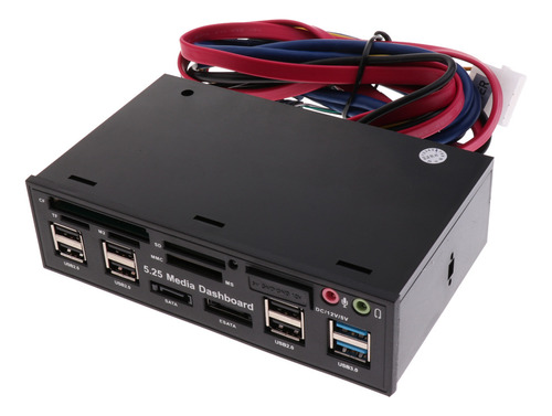 5.25''usb3.0 \u0026 2.0 Unidad Óptica Panel Frontal Tablero