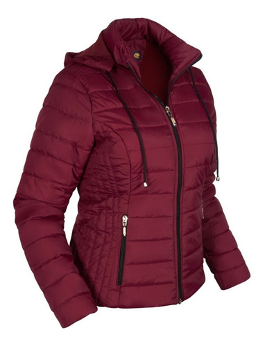 Chaqueta Mujer Marca Caeli Impermeable Invierno Capota