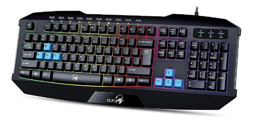 Teclado Gamer Scorpion Marca Genius Con Reposa Muñeca