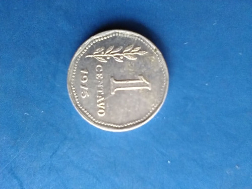 Monedas Antiguas Argentina De 1 Cents De Peso Año 1975