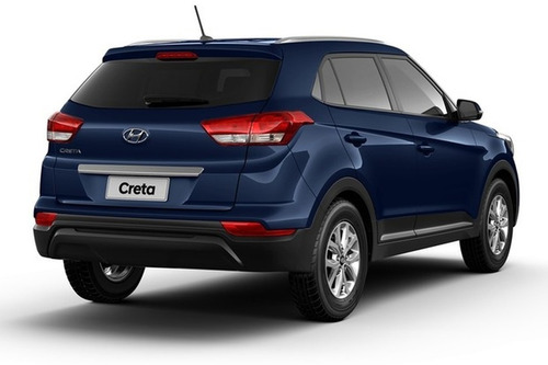 Imagem 2 de 8 de Hyundai- Creta Prestige 2.0 Automático- 21/21- Azul