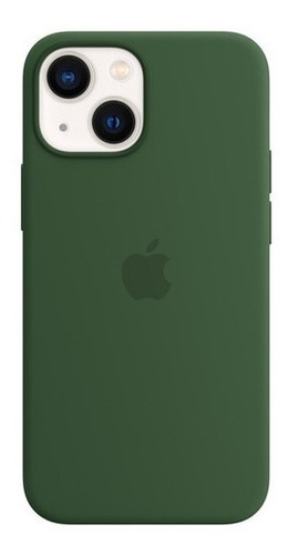 Funda De Silicona Apple Con Magsafe Para El iPhone 13 Mini Color Verde Verde trébol