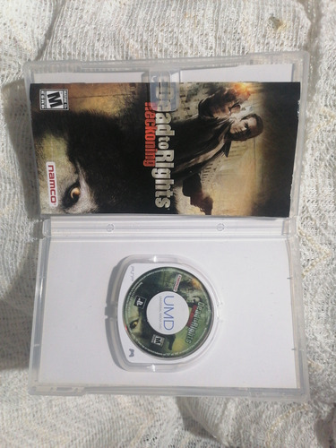 Dead To Rights Reckoning Psp (Usado)