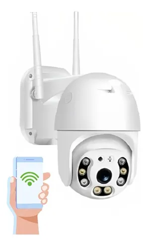 comprar Cámara De Seguridad Wifi Para Exterior E Intemperie 2 Antena