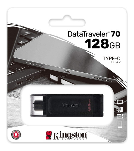 Memoria USB Kingston DT70 DT70/128GB 128GB 3.2 Gen 1