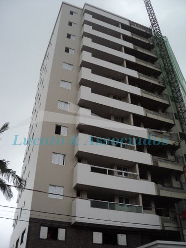 Imagem 3 de 11 de Apartamento Para Venda Na Vila Caiçara Em Praia Grande Sp, 02 Dormitórios Sendo 01 Suite, Sala 02 Ambientes, Terraço Gourmet, Banheiro Social, Cozinha - Ap02292 - 69310677