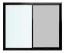 Comprar Ventana Corrediza Modena Negra 180x110 C\u002Fmosquitero Y Dvh