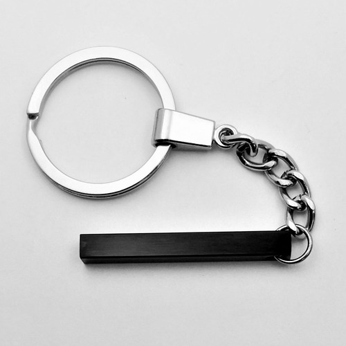 Imagen 4 de 7 de Llavero 4 Caras Texto Grabado Láser Personalizado 1064