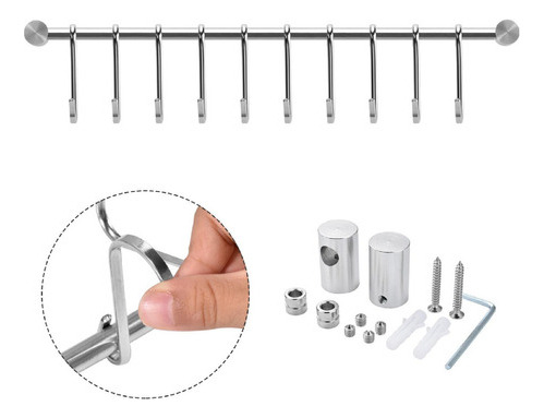 Estante Para Utensilios De Cocina, Perchero Para Colgar En