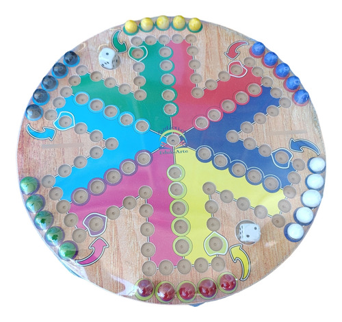 Juego De Mesa No Te Enojes Circular