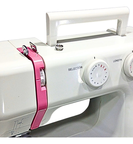 Maquina Coser Profesional Multifuncion 24 Funciones Master Rosa Chicle