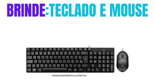 Desktop Lenovo I5 16gb Ddr4 Ssd 256gb Wifi + Teclado/mouse (Recondicionado)