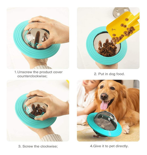 Mascota Dispensador De Comida Interactivo Para Perros