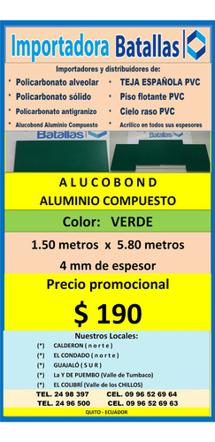 Imagen 2 de 10 de Alucobond Policarbonato Cable Acero Tol Teja Esp Sintra Ac5