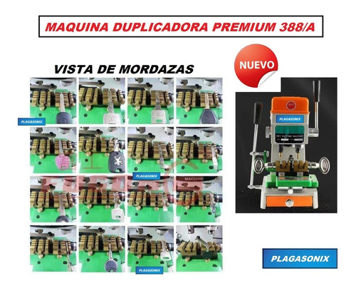 Duplicadora Copiadora Multipunto Computada Mapa 388a Premium