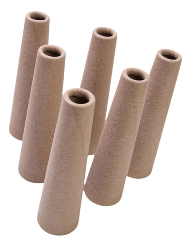6 Pçs Carretel De Papel Enrolador Tubos De Papel Fio Bola