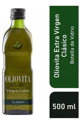 Aceite Oliva Virgen Ext Oliovita Clasico X 500 Ml Vidrio X 6