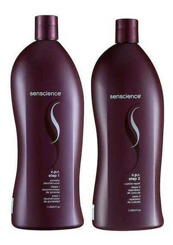 Senscience C.p.r Tratamento Reconstrutor 1 Litro Passos 1e2