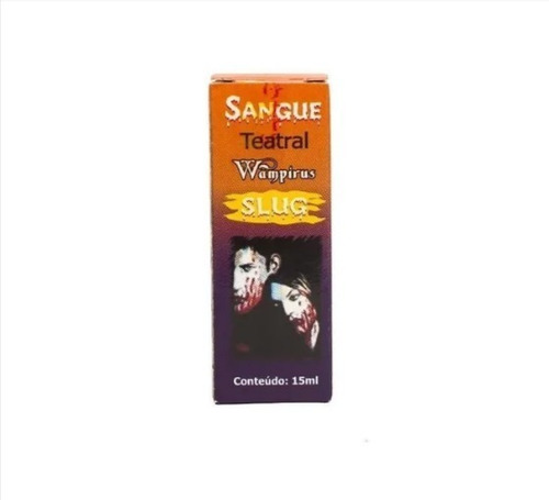 Imagem 2 de 4 de Sangue Falso Vampirus Para Fantasias E Festas