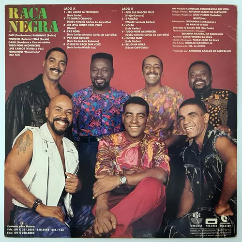 Raça Negra - É Tarde Demais - LP Vinil (1995)