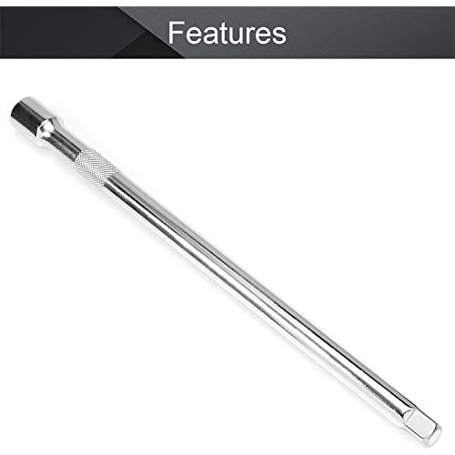 Utoolmart - Barra De Extensión De Dado De 3/8 X 10, Acero C